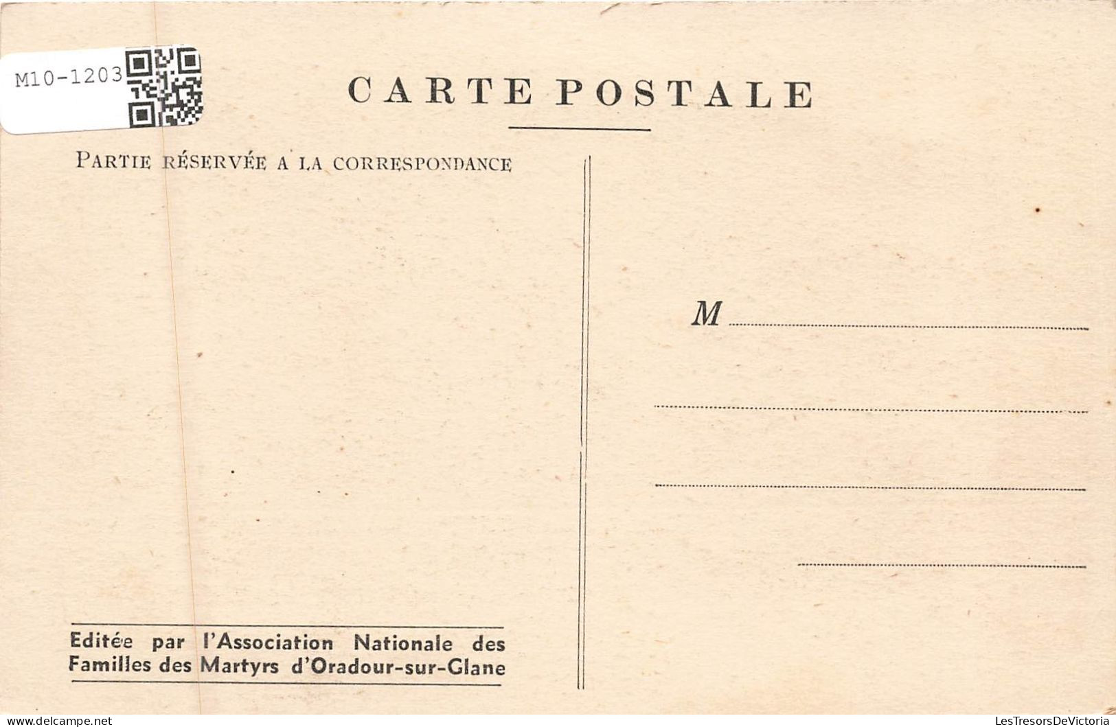 FRANCE - Oradour Sur Glane - Le Maître Autel - Carte Postale Ancienne - Oradour Sur Glane