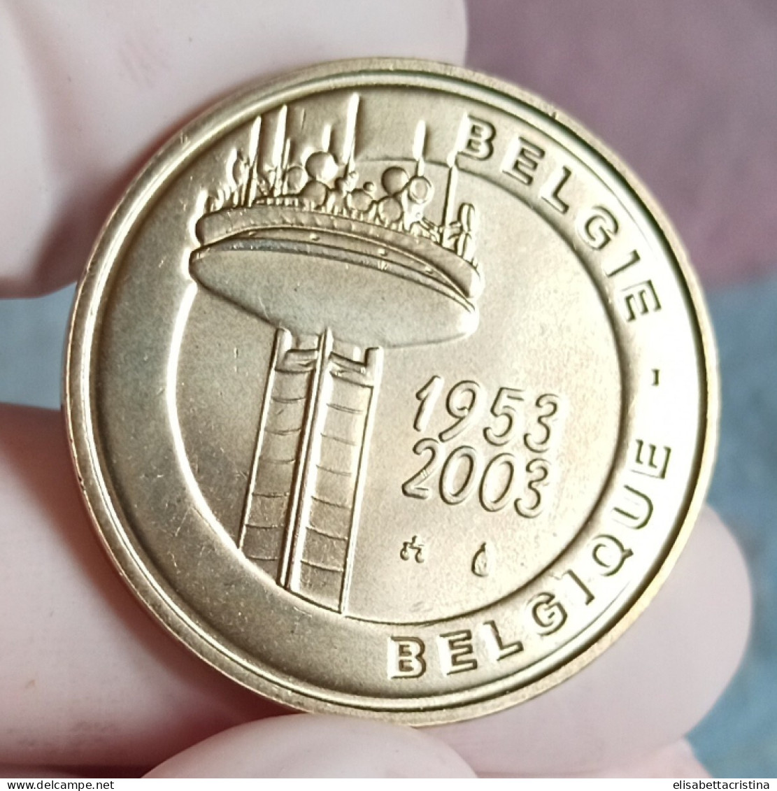 Moneta Commemorativa Belgio 2003 - Andere & Zonder Classificatie