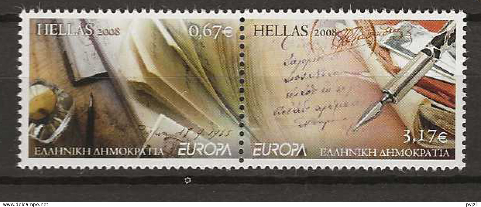 2008 MNH Greece Postfris** - 2008