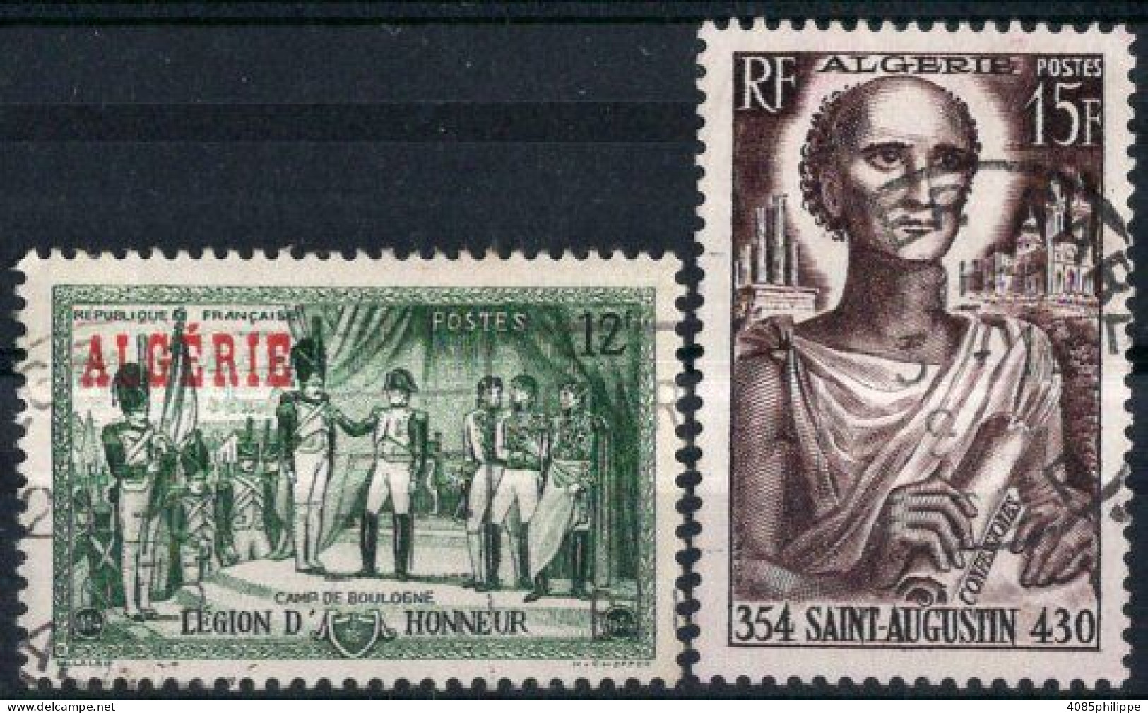 ALGERIE Timbres-poste N°315 & 318 Oblitérés TB Cote 3€00 - Used Stamps