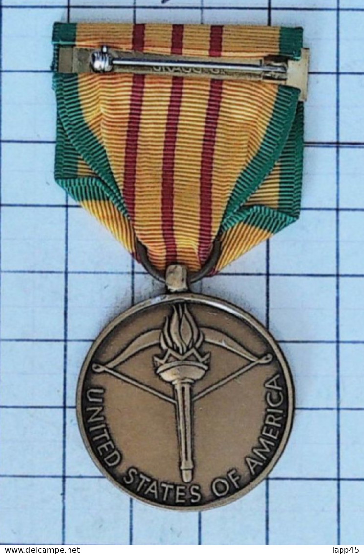 Médailles  > Dispersion D'une Collection Vendu Au Prix Achetée >Vietnam Service Medal > Réf:Cl USA P 7/ 4 - Etats-Unis