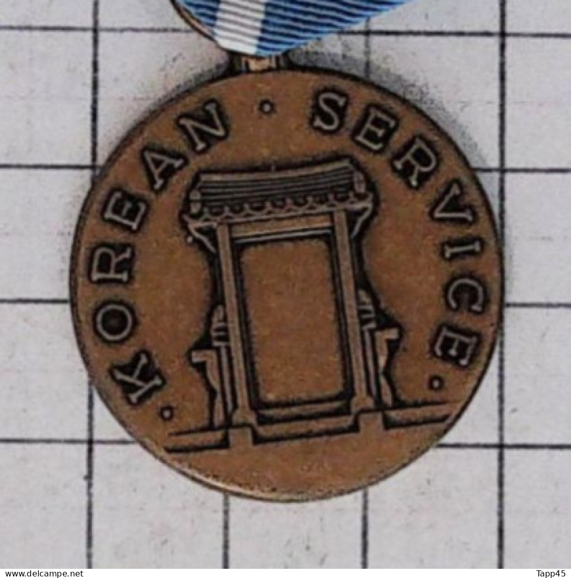 Médailles  > Dispersion D'une Collection Vendu Au Prix Achetée >Korean Service Medal > Réf:Cl USA P 7/ 6 - Estados Unidos