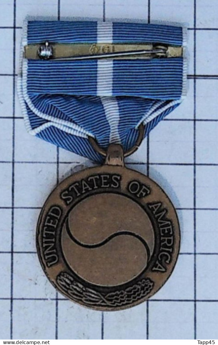 Médailles  > Dispersion D'une Collection Vendu Au Prix Achetée >Korean Service Medal > Réf:Cl USA P 7/ 6 - Verenigde Staten