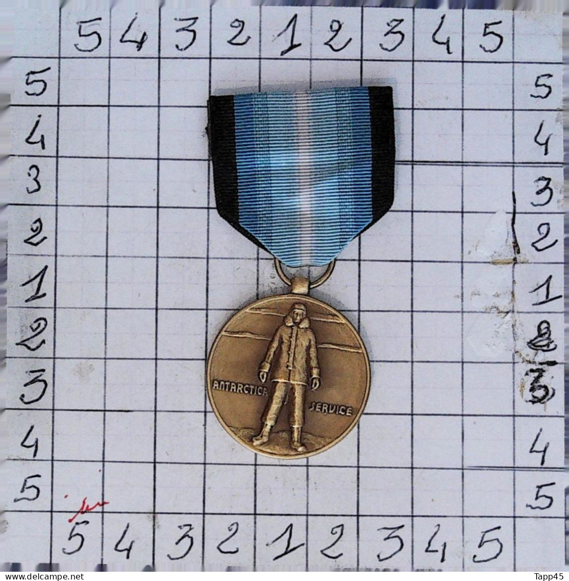 Médailles  > Dispersion D'une Collection Vendu Au Prix Achetée >Antarctica Service Medal > Réf:Cl USA P 8/ 3 - Verenigde Staten