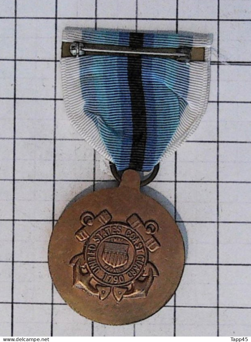 Médailles  > Dispersion D'une Collection Vendu Au Prix Achetée >Coast Guard Arctic Service Medal> Réf:Cl USA P 8/ 4 - Verenigde Staten