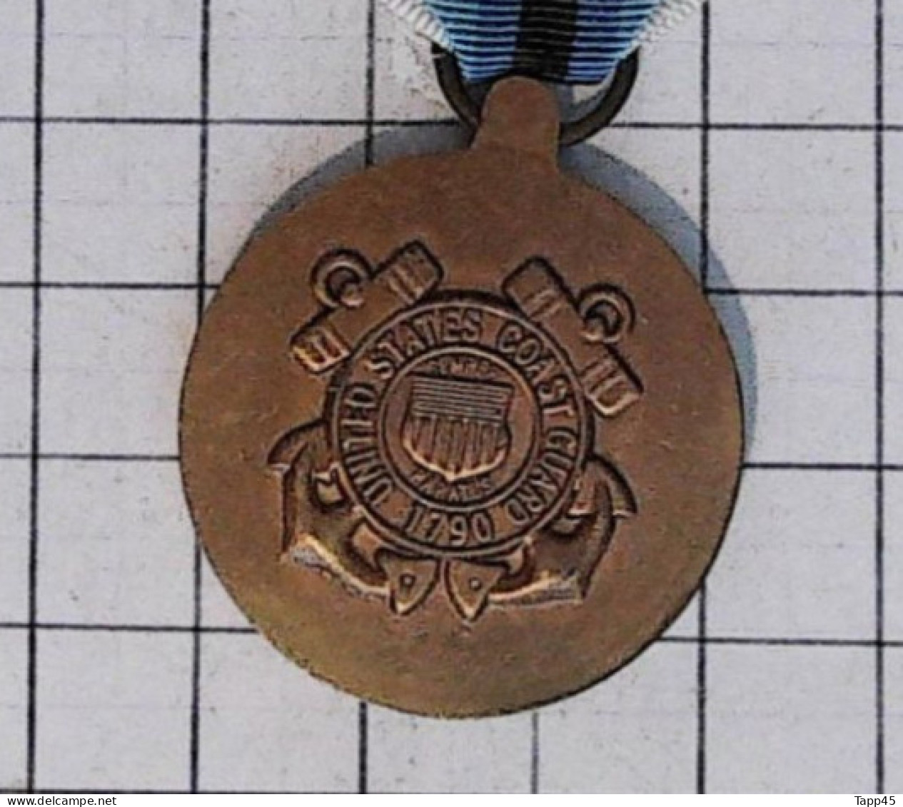 Médailles  > Dispersion d'une collection vendu au prix achetée >Coast Guard Arctic Service Medal> Réf:Cl USA P 8/ 4