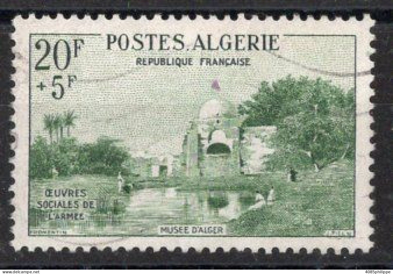 ALGERIE Timbre-poste N°347 Oblitéré TB Cote 9€00 - Used Stamps