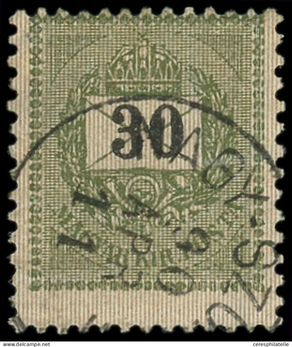 HONGRIE 33B : 30k. Vert-olive Et Bistre, Obl., TB - Sonstige & Ohne Zuordnung