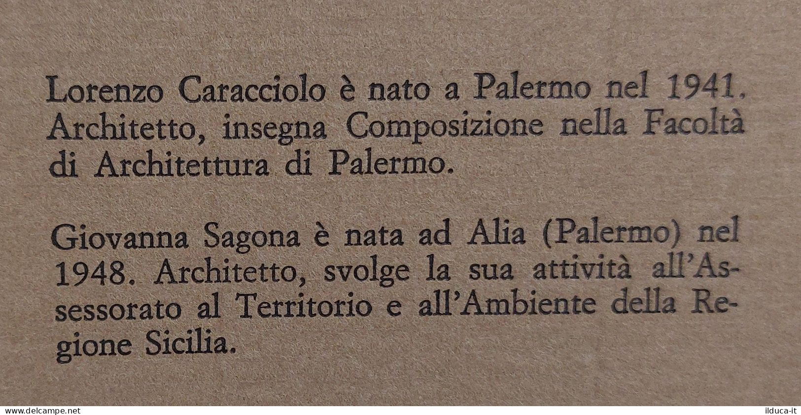 46487 V Caracciolo - Lo Spirito Della Città Nella Parigi Di Balzac-Sellerio 1993 - Sociedad, Política, Economía