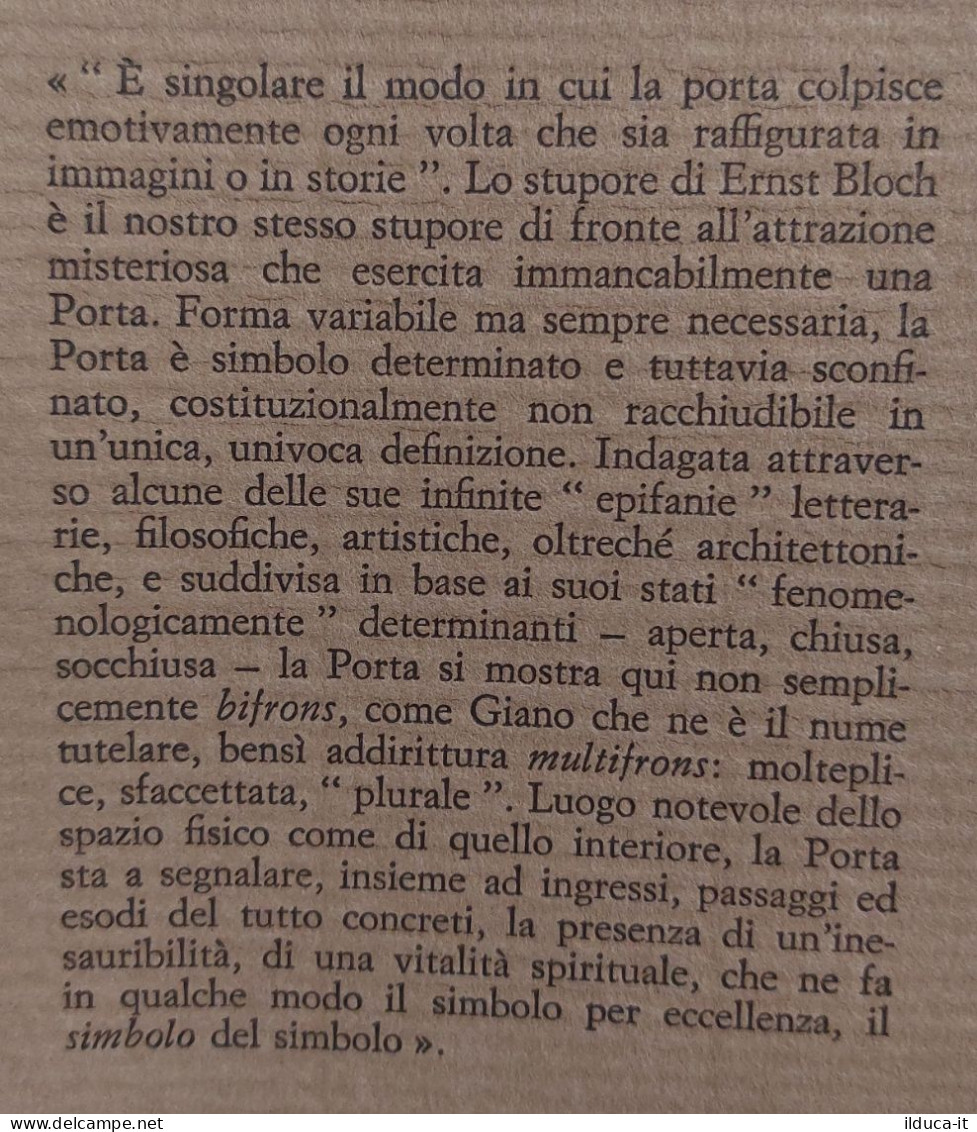 46488 V Marco Biraghi - Porta Multifrons - Sellerio 1992 - Arte, Antigüedades