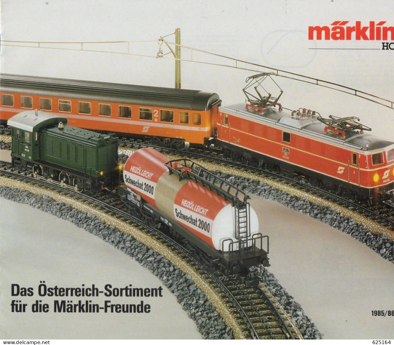 Catalogue MÄRKLIN 1985/86 HO 1/87 Das Österreich -Sortimen Für Märklin-Freunde - Deutsch