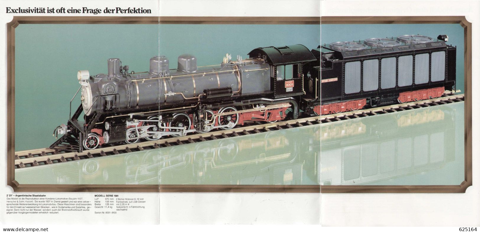 Catalogue LGB L.G.B. 1983 Exclusivmodelle Von Meisterhand GARTENBAHN - German