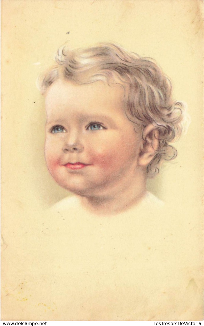FANTAISIES - Portrait D'un Bébé - Colorisé - Carte Postale Ancienne - Babies