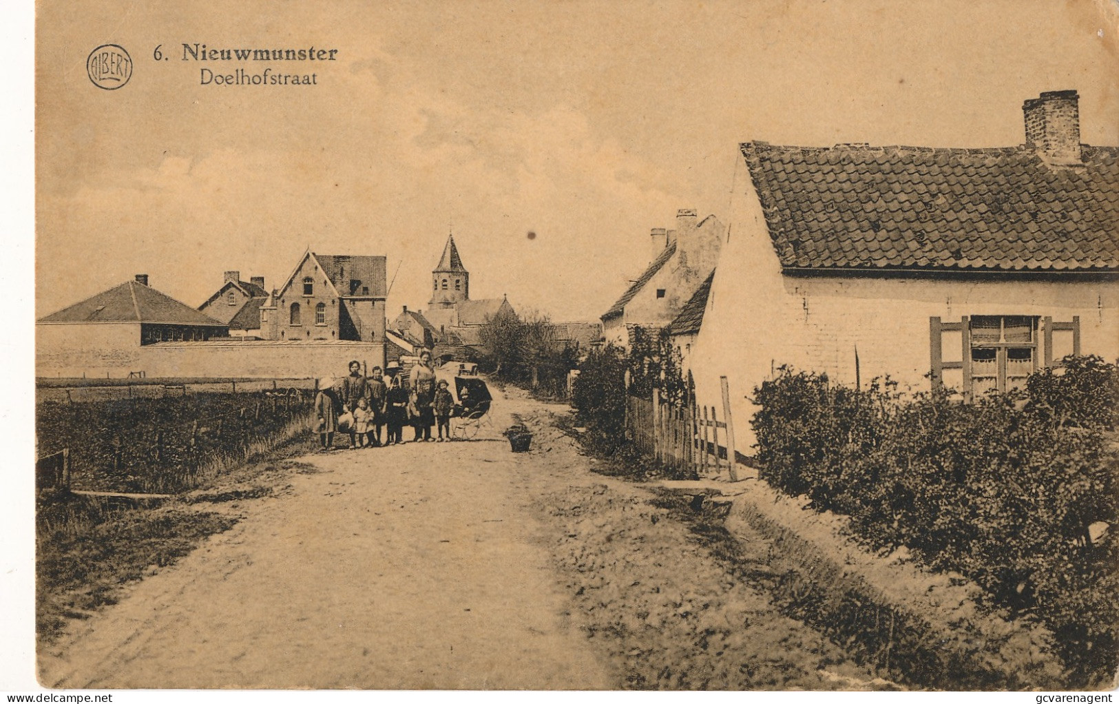 NIEUWMUNSTER   DOELHOFSTRAAT          2 SCANS - Zuienkerke