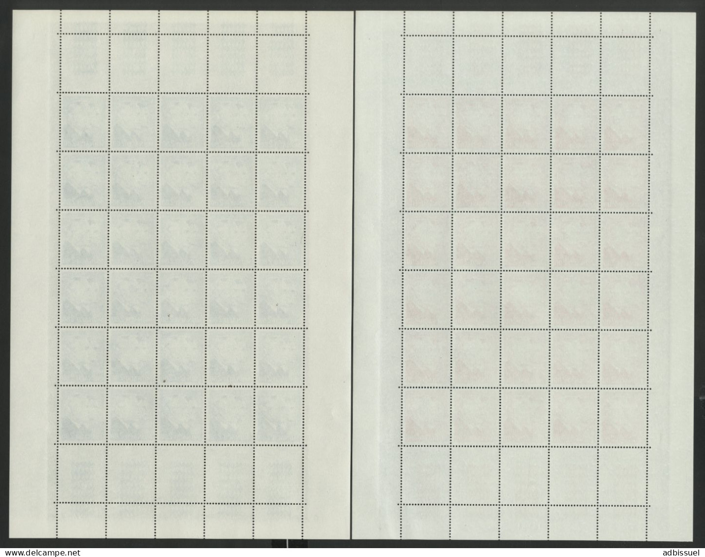 N° 1374 + 1375 2 Feuilles De 30 Ex. Neufs ** (MNH) Cote 139,50 € Vendues à 63,55 % De La Valeur Faciale Voir Suite - Unused Stamps