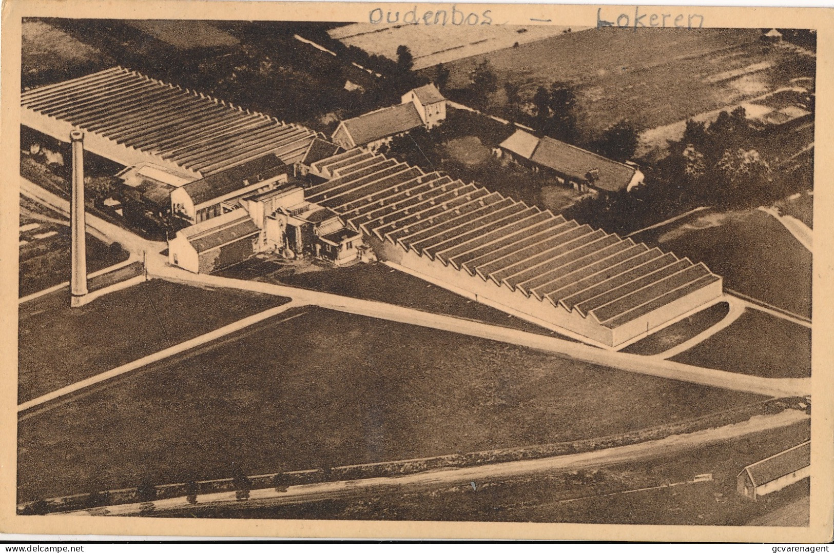 LOKEREN OUDENBOSCH  ETABLISEMENT TEXTILES  FERNAND HANUS  SOC.AN   2 SCANS - Lokeren