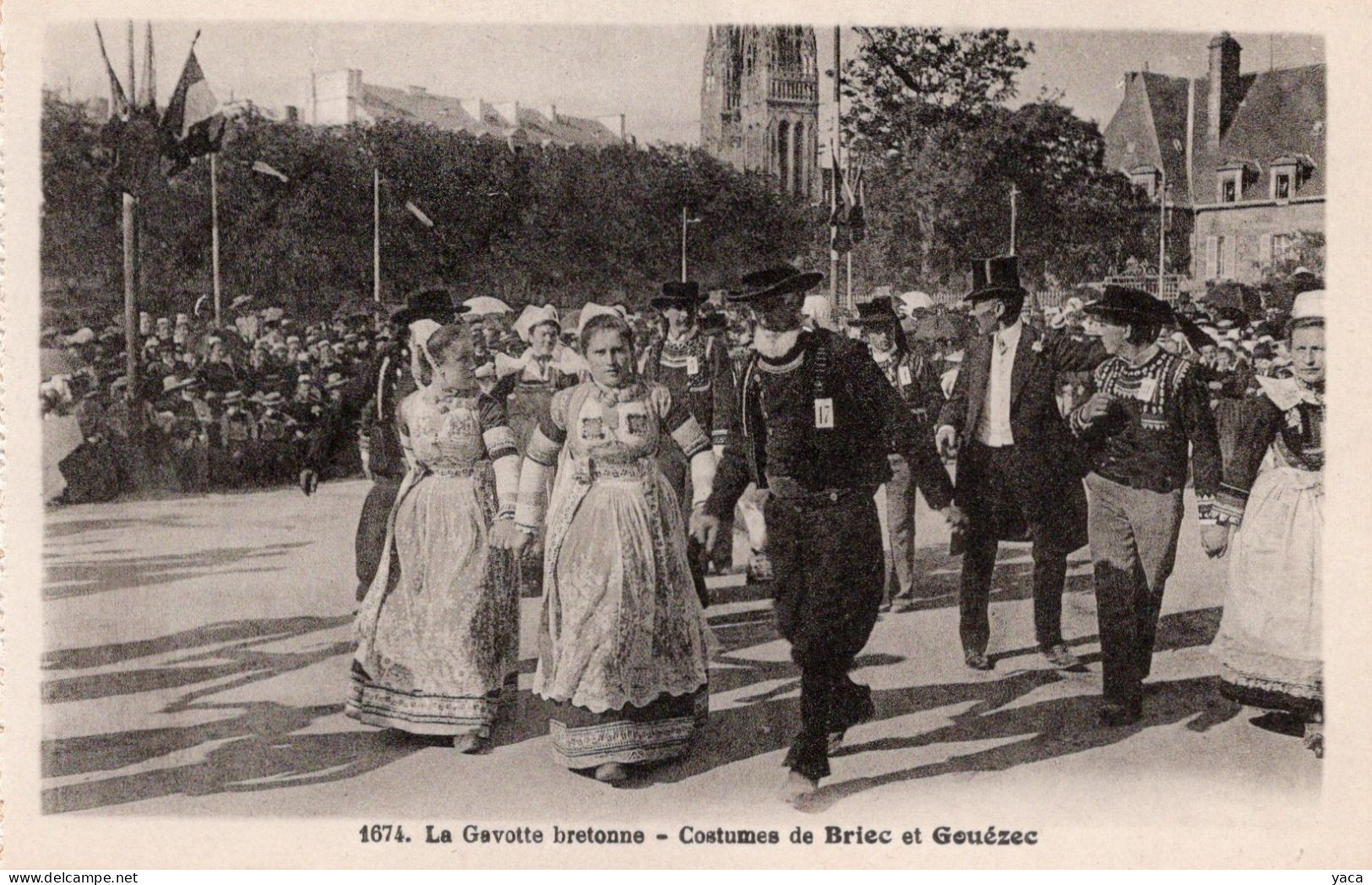 Gavotte Bretonne - Costume De Briec Et Gouézec - Danse