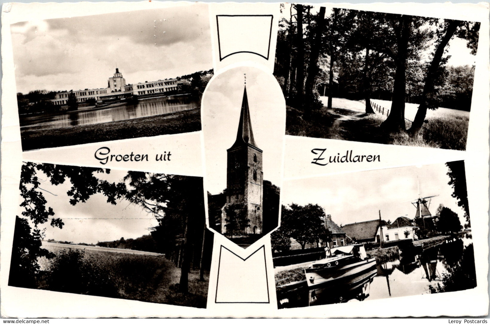 #3695 - Groeten Uit Zuidlaren 1960 (DR) - Zuidlaren