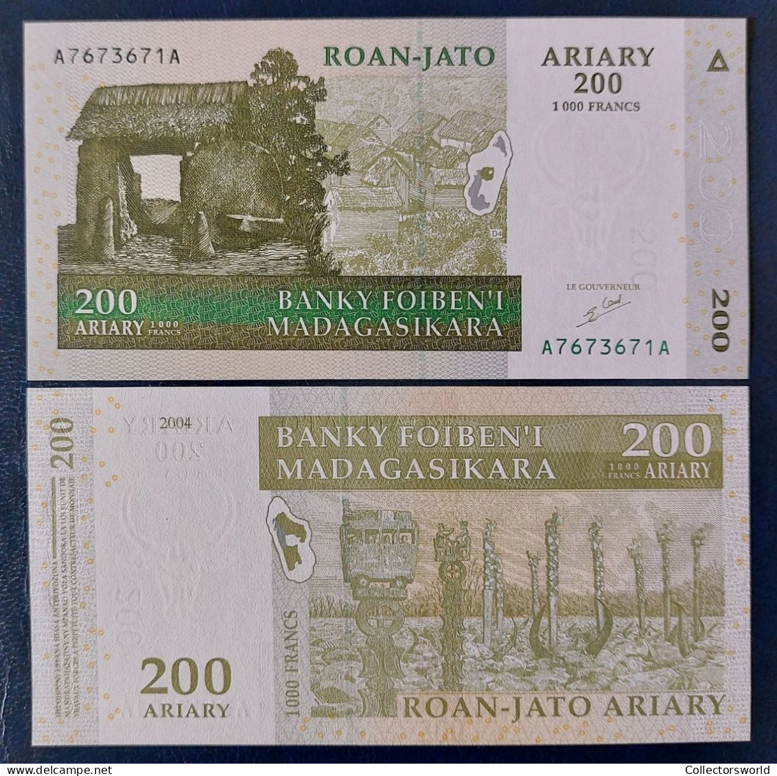 Madagascar 200 Ariary 2004 P87A UNC - Madagascar