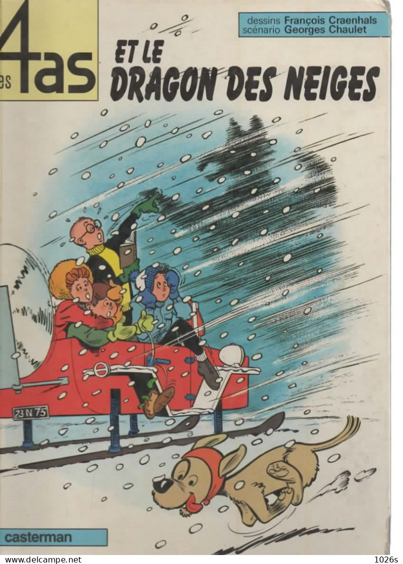 B.D.   AS ET LE DRAGON DES NEIGES -   1985 - 4 As, Les