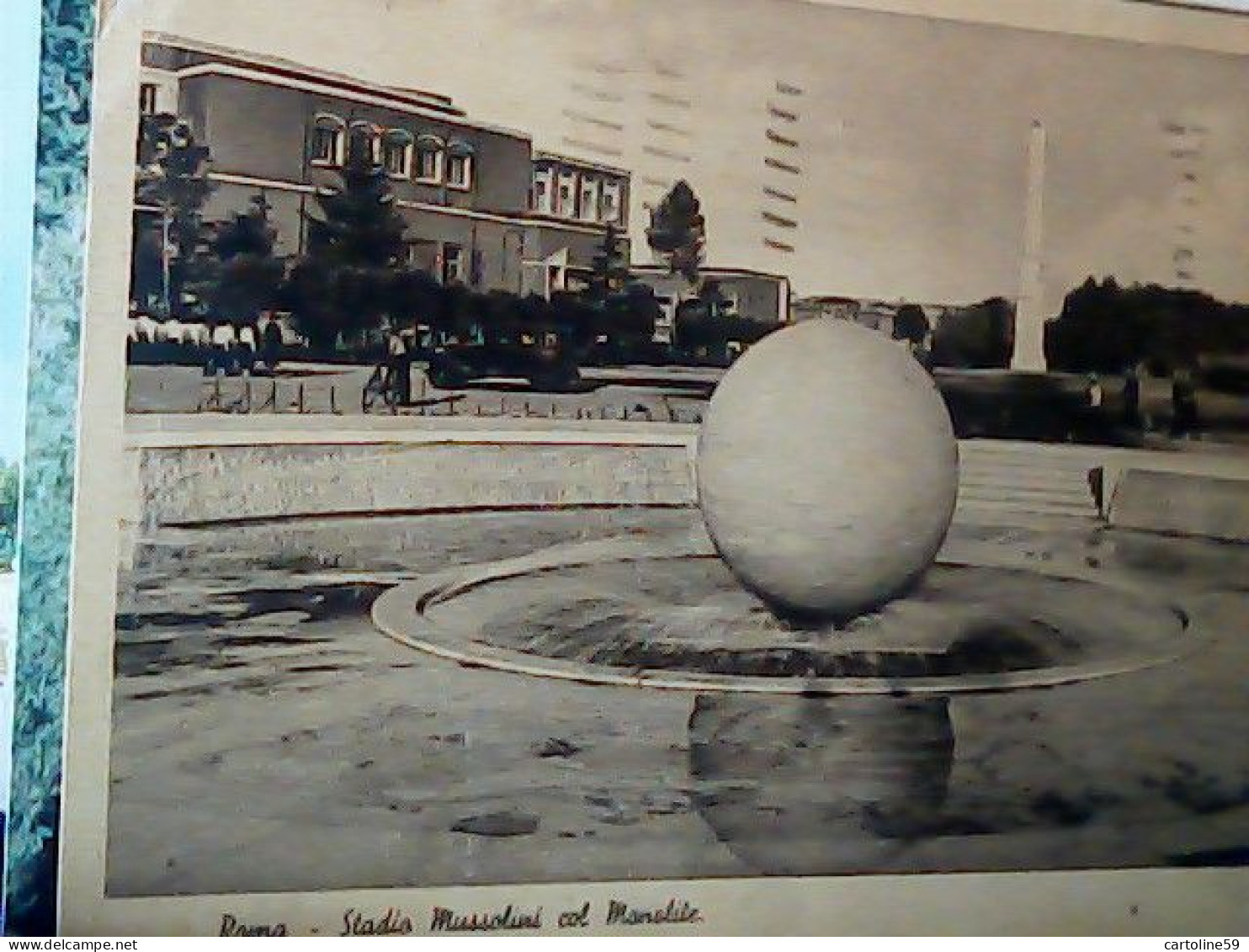 ROMA - STADIO MUSSOLINI MONOLITE E GLOBO   VB1941 JO3198 - Stadien & Sportanlagen