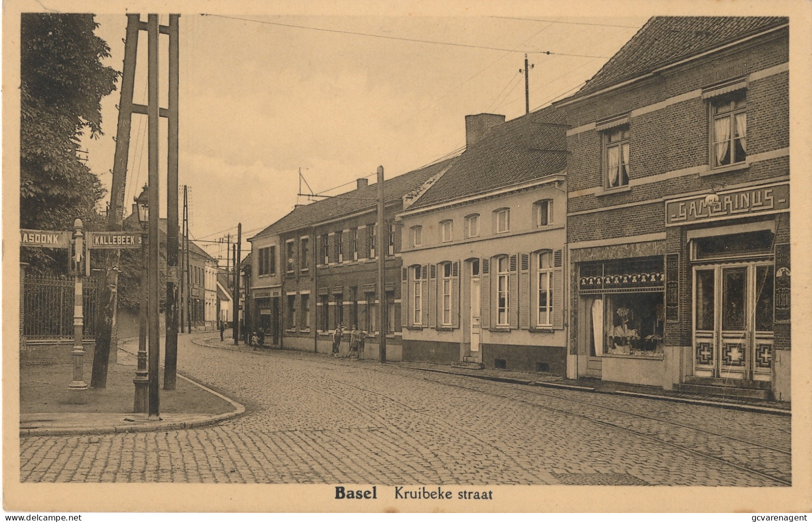 BASEL  KRUIBEKE STRAAT        2 SCANS - Kruibeke