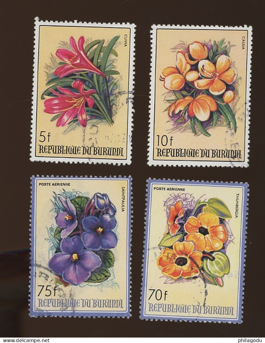 1986 Fleurs Bloemen Flowers  Singles Ø. ** Bonne Qualité Poste Et Avion - Gebraucht