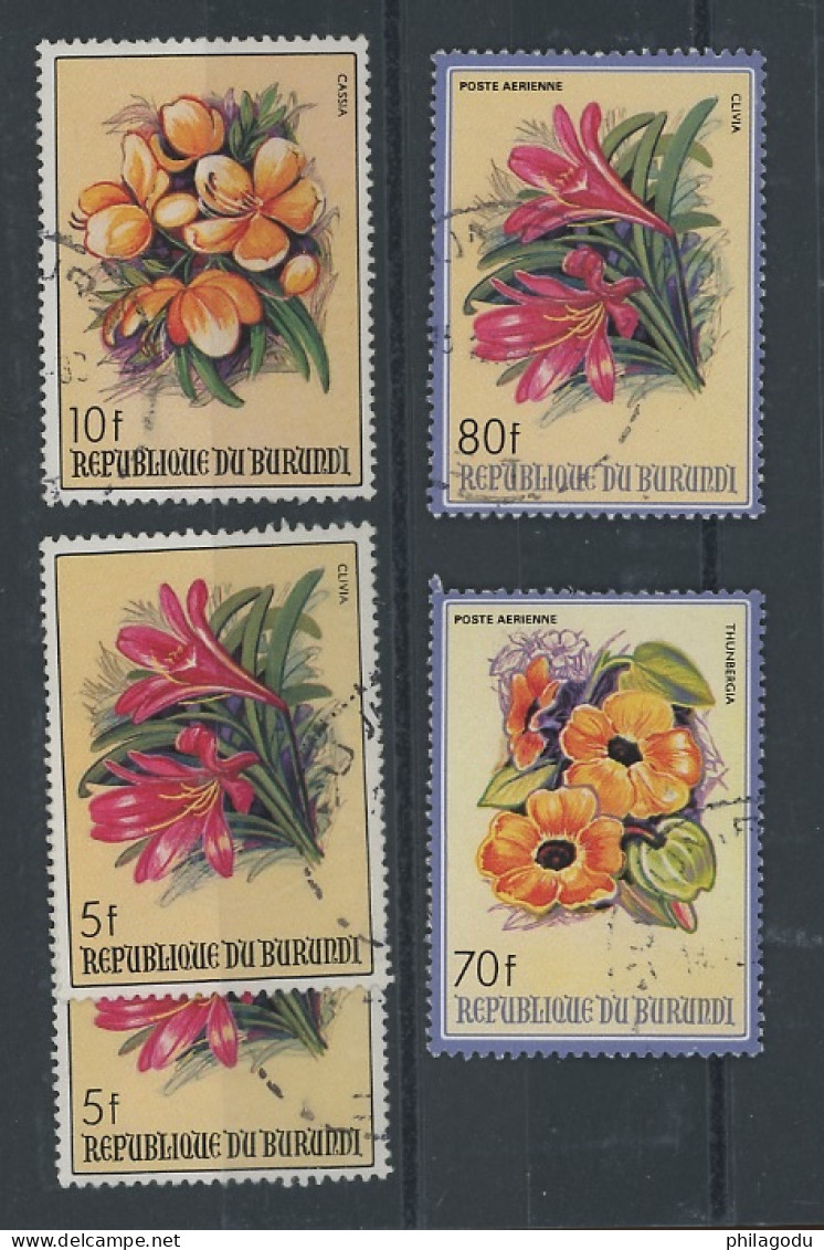 1986 Fleurs Bloemen Flowers  Singles Ø. ** Bonne Qualité Poste Et Avion - Gebruikt