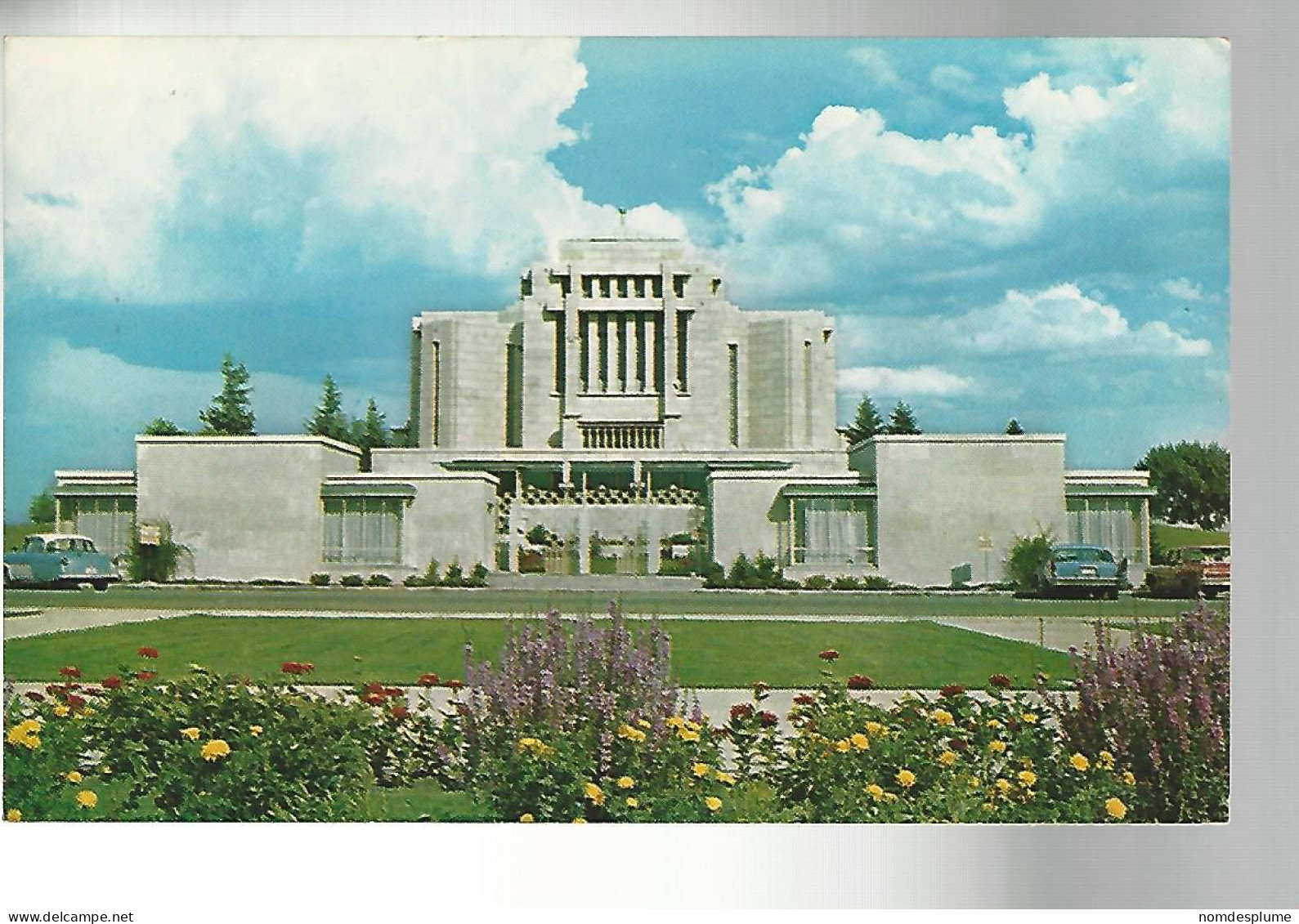 52764 ) Canada Alberta Postmark 1967 Cardston Morman Temple - Andere & Zonder Classificatie