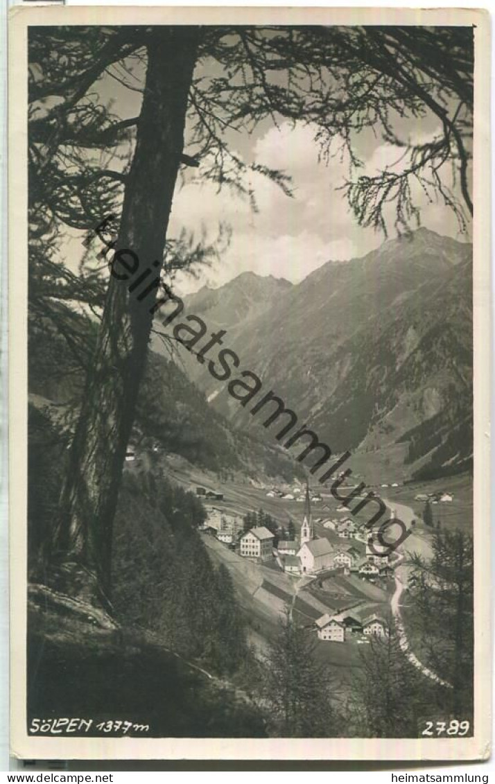 Sölden - Foto-Ansichtskarte - Verlag Much Heiss Innsbruck - Sölden