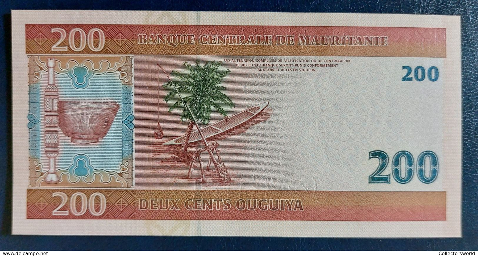 Mauritania 200 Ouguiya 2004 P11A UNC - Mauritanie