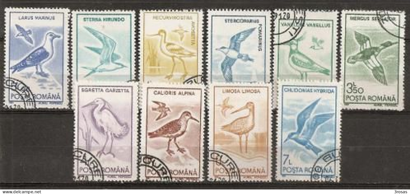 Romania 1991 Birds Obl - Used Stamps