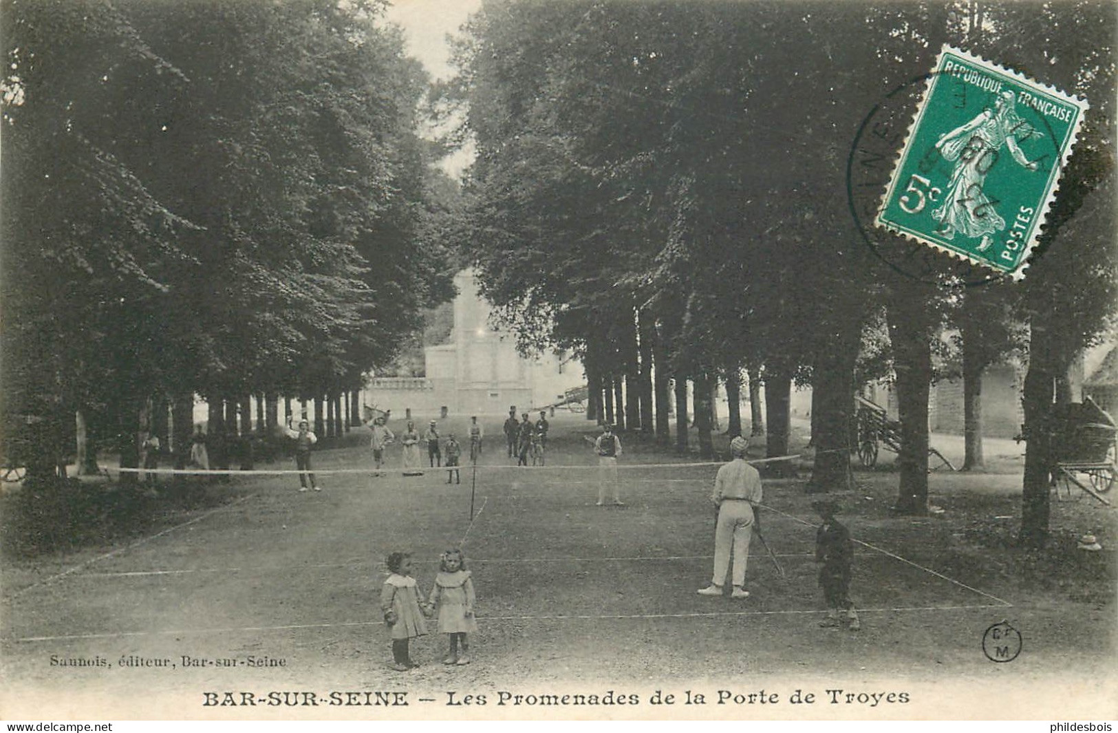 AUBE  BAR SUR SEINE  Les Promenades  Tennis - Bar-sur-Seine