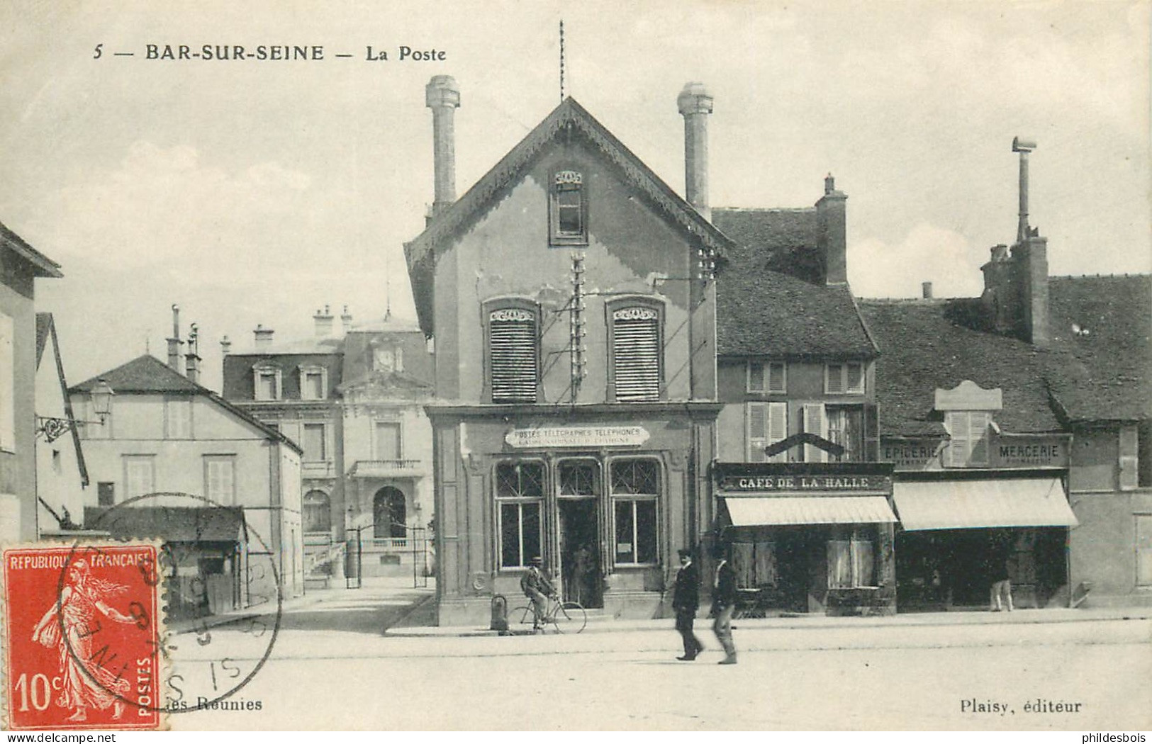 AUBE  BAR SUR SEINE  La Poste - Bar-sur-Seine