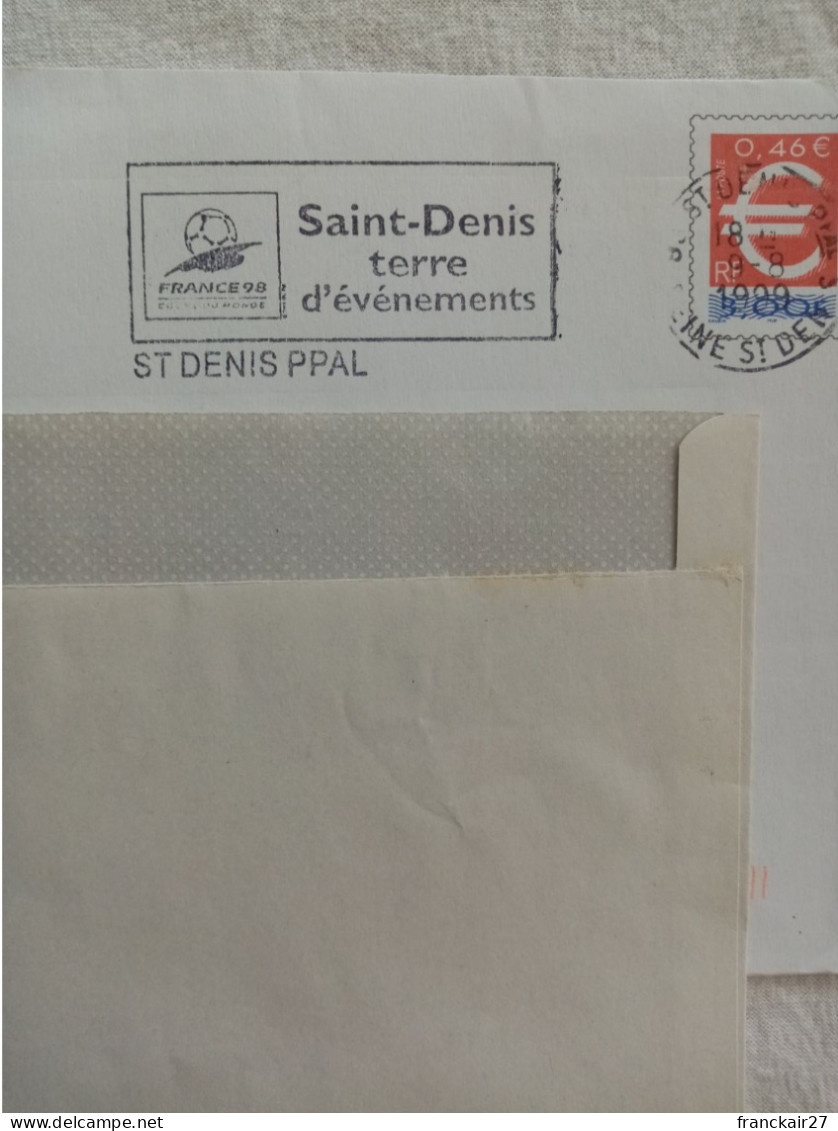 Flamme Saint-Denis Terre D'événements France 98 - Otros & Sin Clasificación