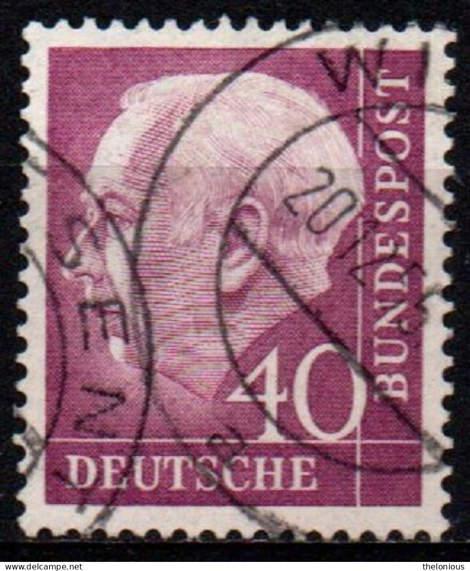 1954 Germania Federale - Usato - N. Michel 188 - Gebraucht