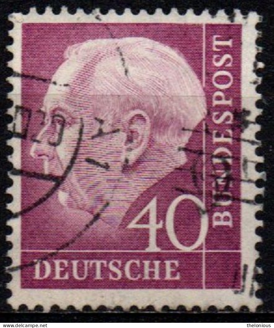 1954 Germania Federale - Usato - N. Michel 188 - Gebraucht