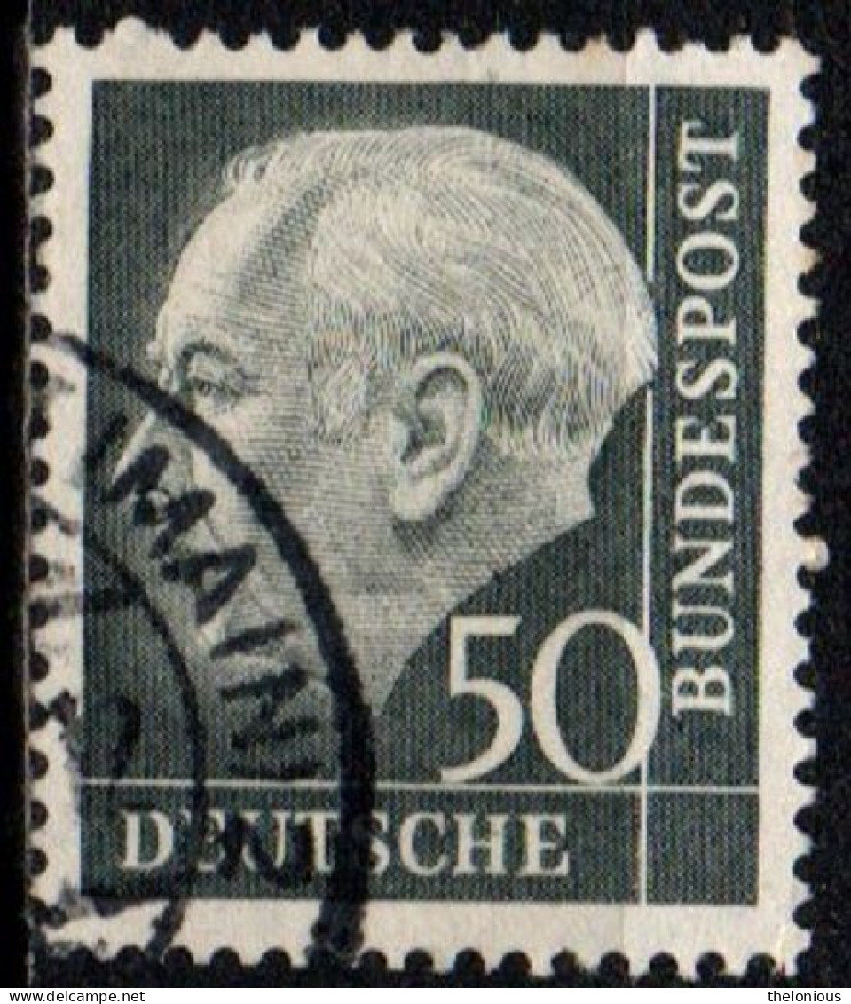 1954 Germania Federale - Usato - N. Michel 189 - Gebraucht