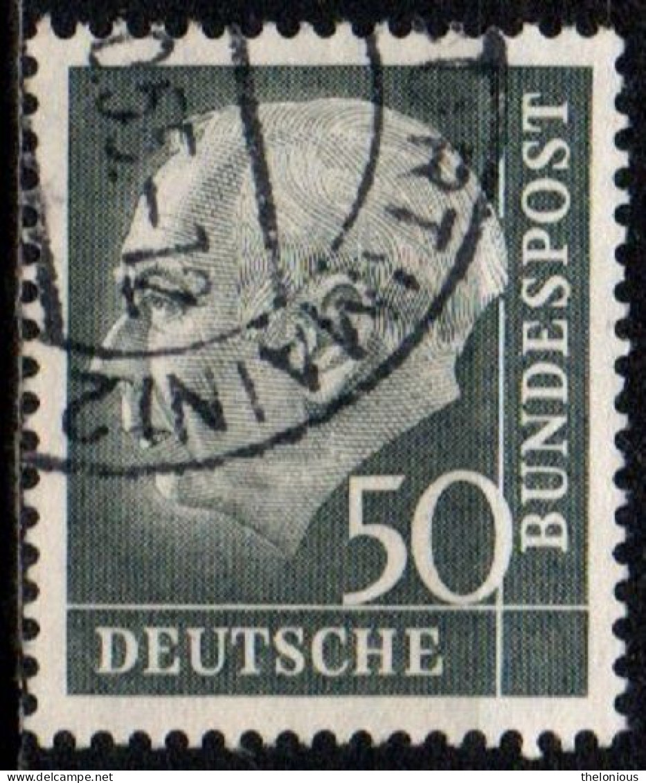 1954 Germania Federale - Usato - N. Michel 189 - Gebraucht