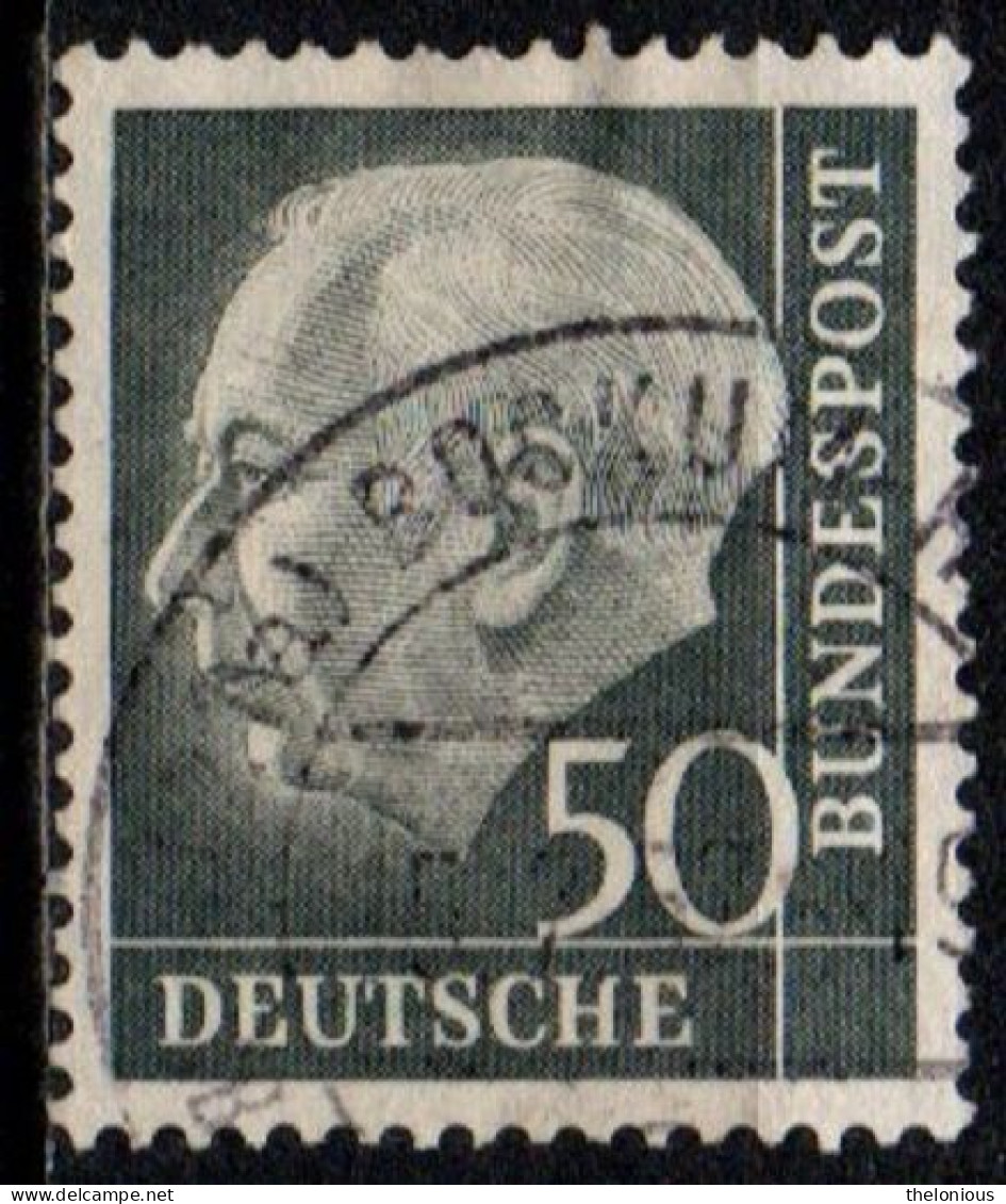 1954 Germania Federale - Usato - N. Michel 189 - Gebraucht