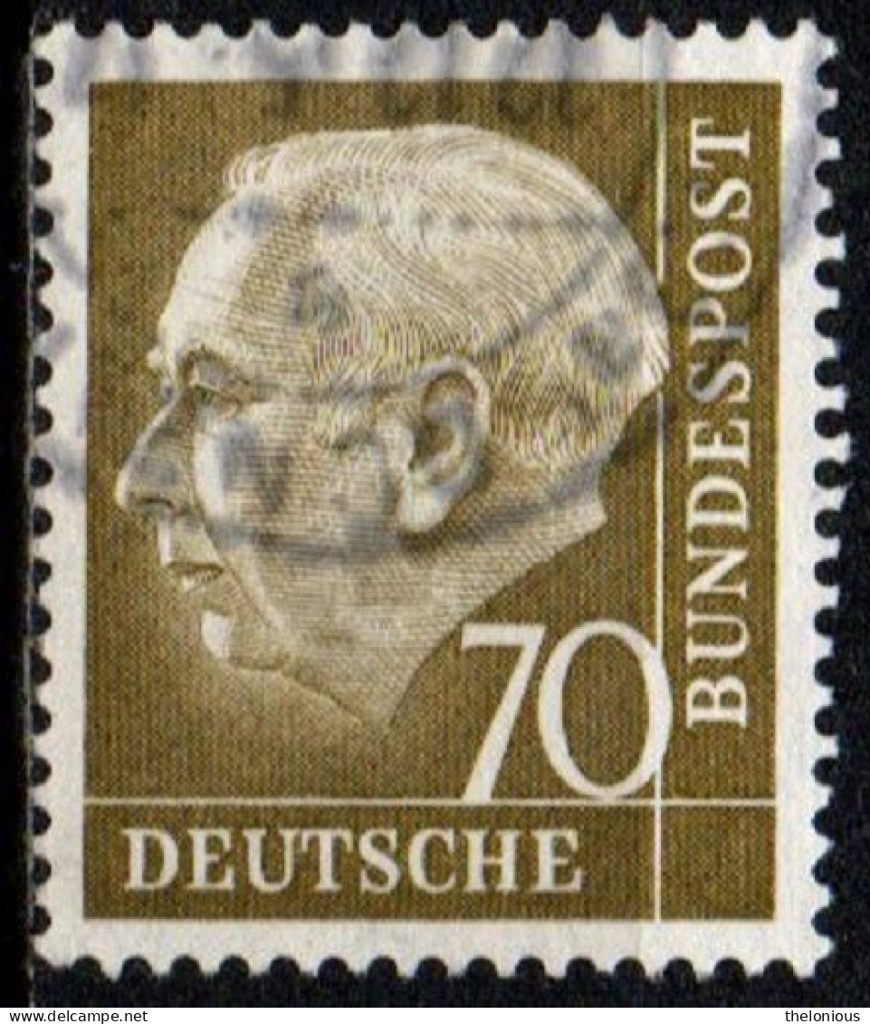 1954 Germania Federale - Usato - N. Michel 191 - Gebraucht