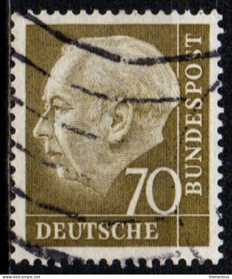 1954 Germania Federale - Usato - N. Michel 191 - Gebraucht