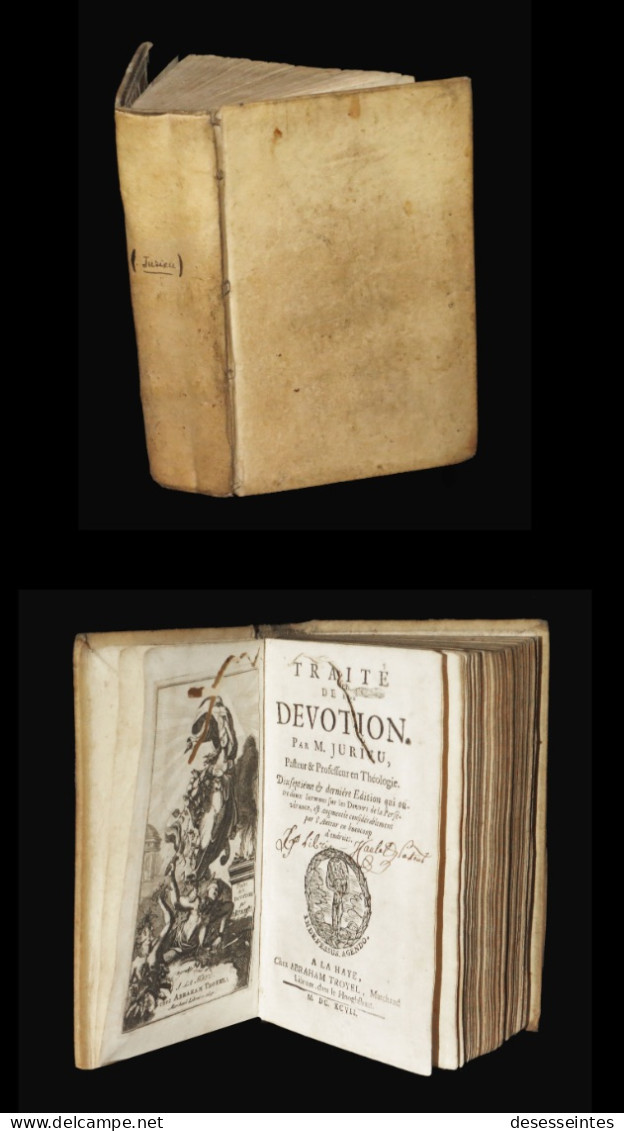 [THEOLOGIE PROTESTANTISME] JURIEU (Pierre) - Traité De La Dévotion. 1697. - Jusque 1700