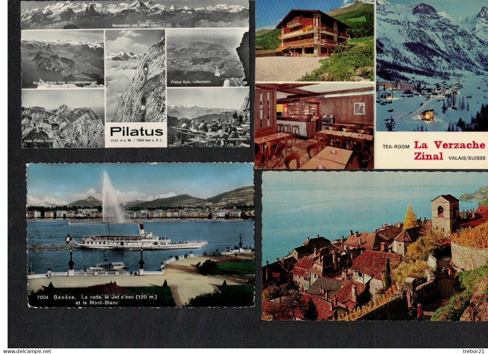 SUISSE - Lot De 44 CPM - Collections & Lots