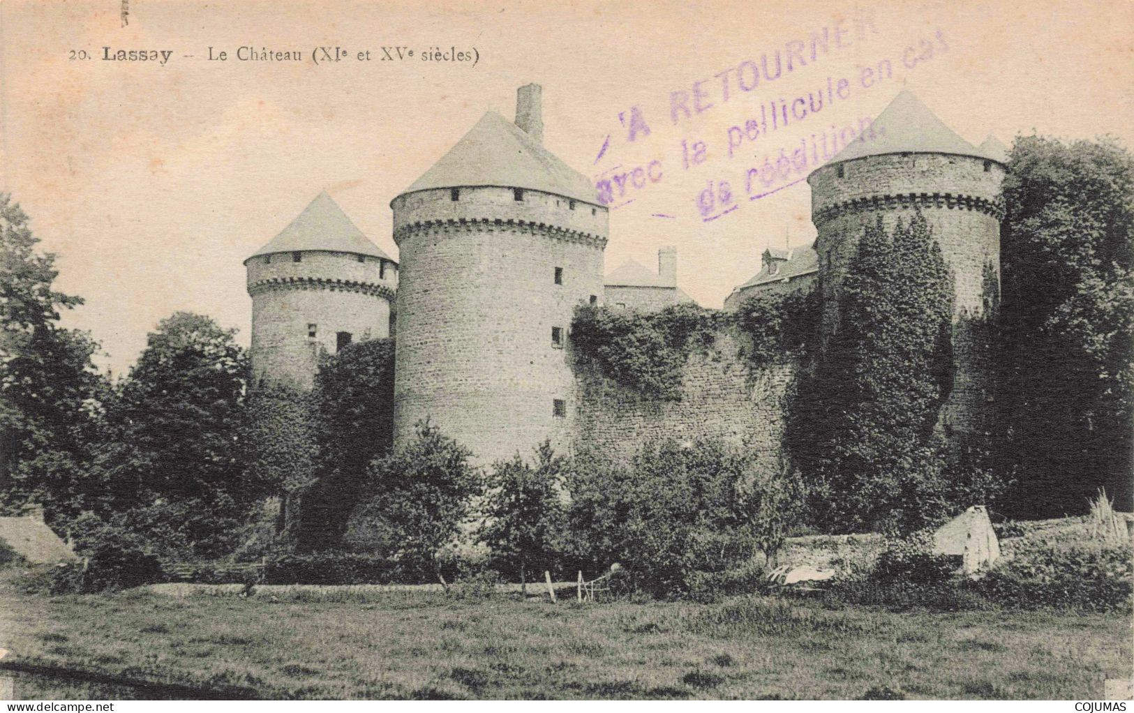 53 - LASSAY _S22212_ Le Château - Lassay Les Chateaux