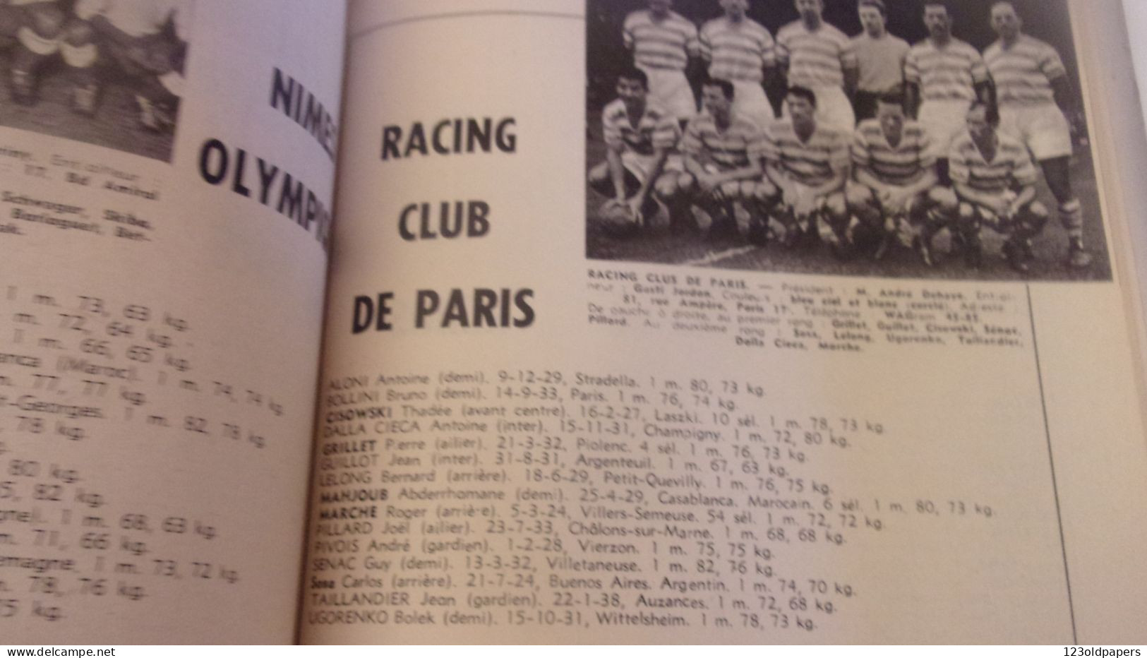 Revue FRANCE FOOTBALL 1958. Numéro Spécial. EQUIPES.. 192 PAGES ILLUSTRE COUVERTURE PAUL ORDNER - Sport
