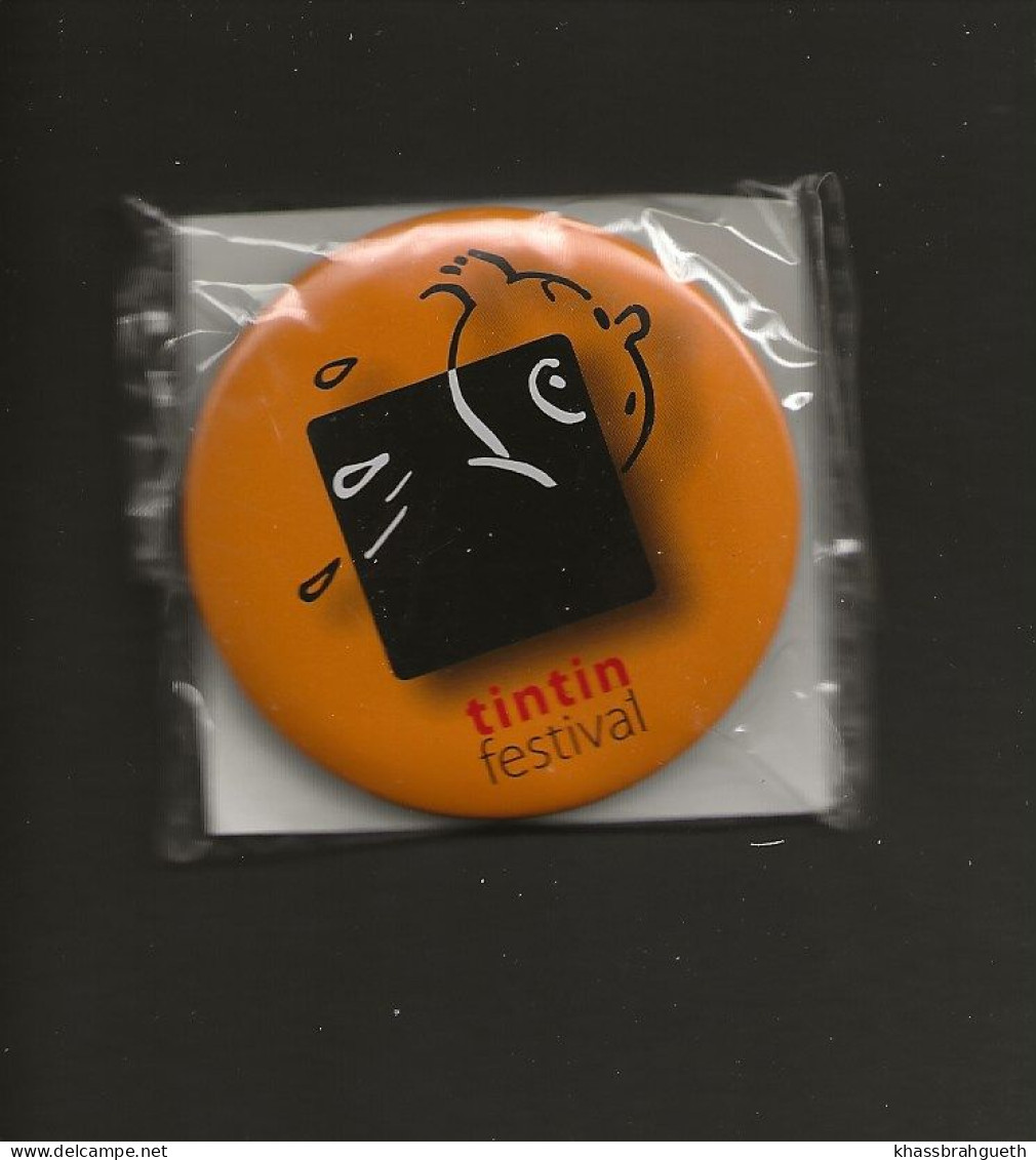 HERGE . BADGE "TINTIN / FESTIVAL" (2005) - Pin's