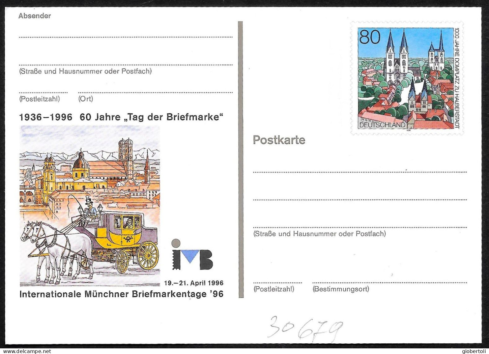 Germania/Germany/Allemagne: Intero, Stationery, Entier, Diligenza, Diligence - Diligences