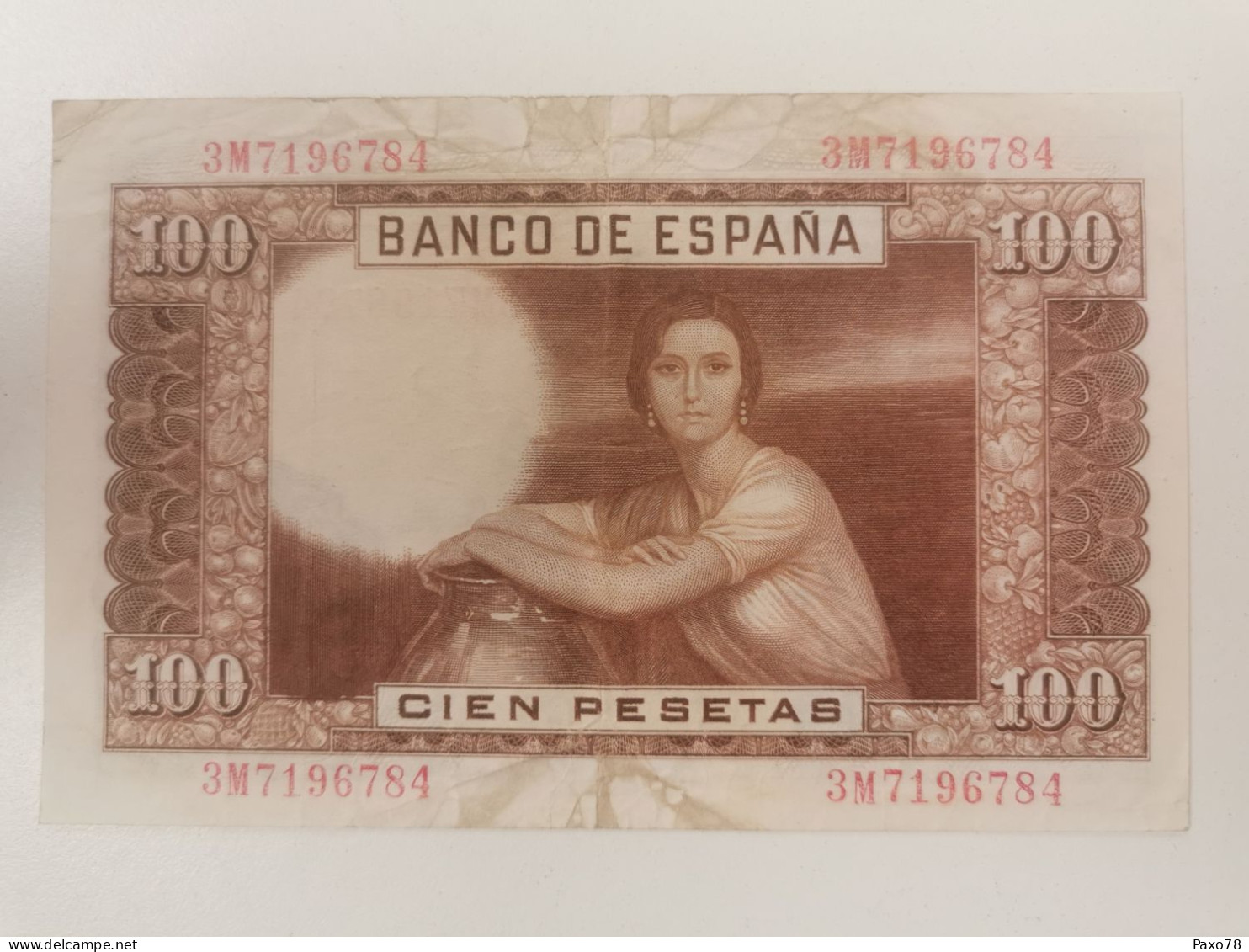 Espanha, 100 Pesetas 1953 - 100 Peseten