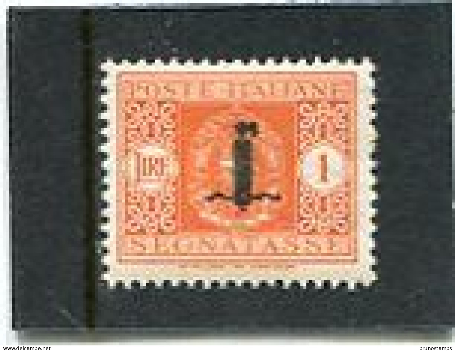 ITALY/ITALIA - 1944  POSTAGE DUE  1 L  OVERPRINTED  MINT NH - Postage Due